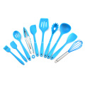 10pcs Colorful Silicone Kitchen Utensils